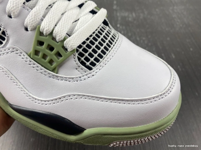 Rep Husky Seafoam Air 4 Jordan AQ9129-103 WMNS 0708